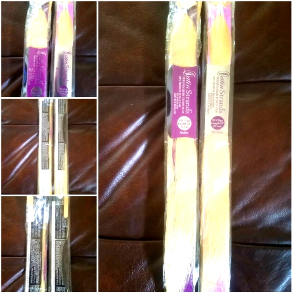Hair Extensions Human Hair (2 Packages)